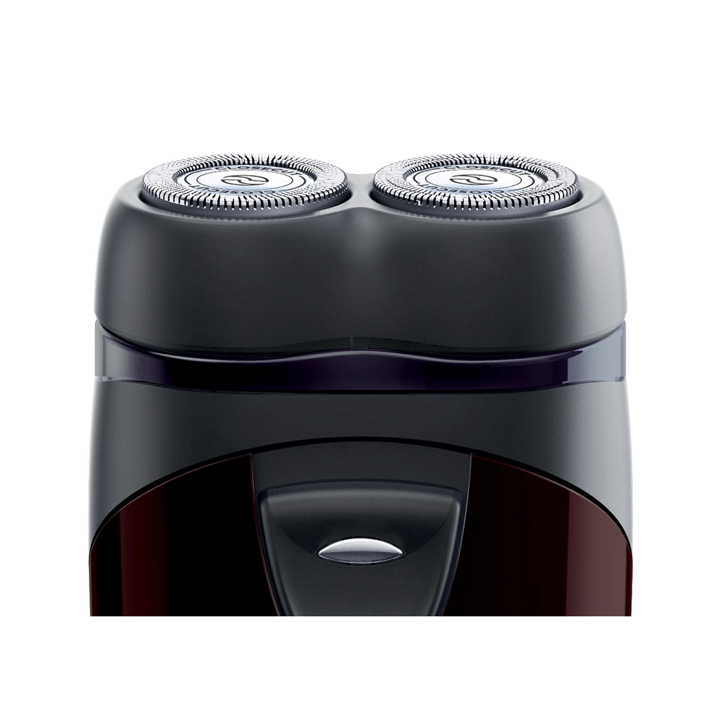 Philips PQ206/18 Electric Travel shaver, Battery powered, Convenient to carry, Cordless 2AA battery, razor sharp blades, 2 Year Warranty.