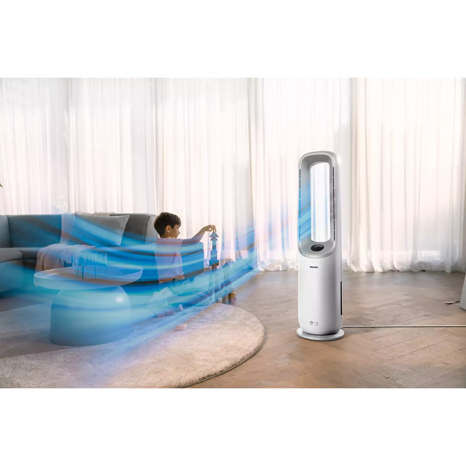 Philips Air Performer 7000 series 2-in-1 Air Purifier and Fan AMF765/30