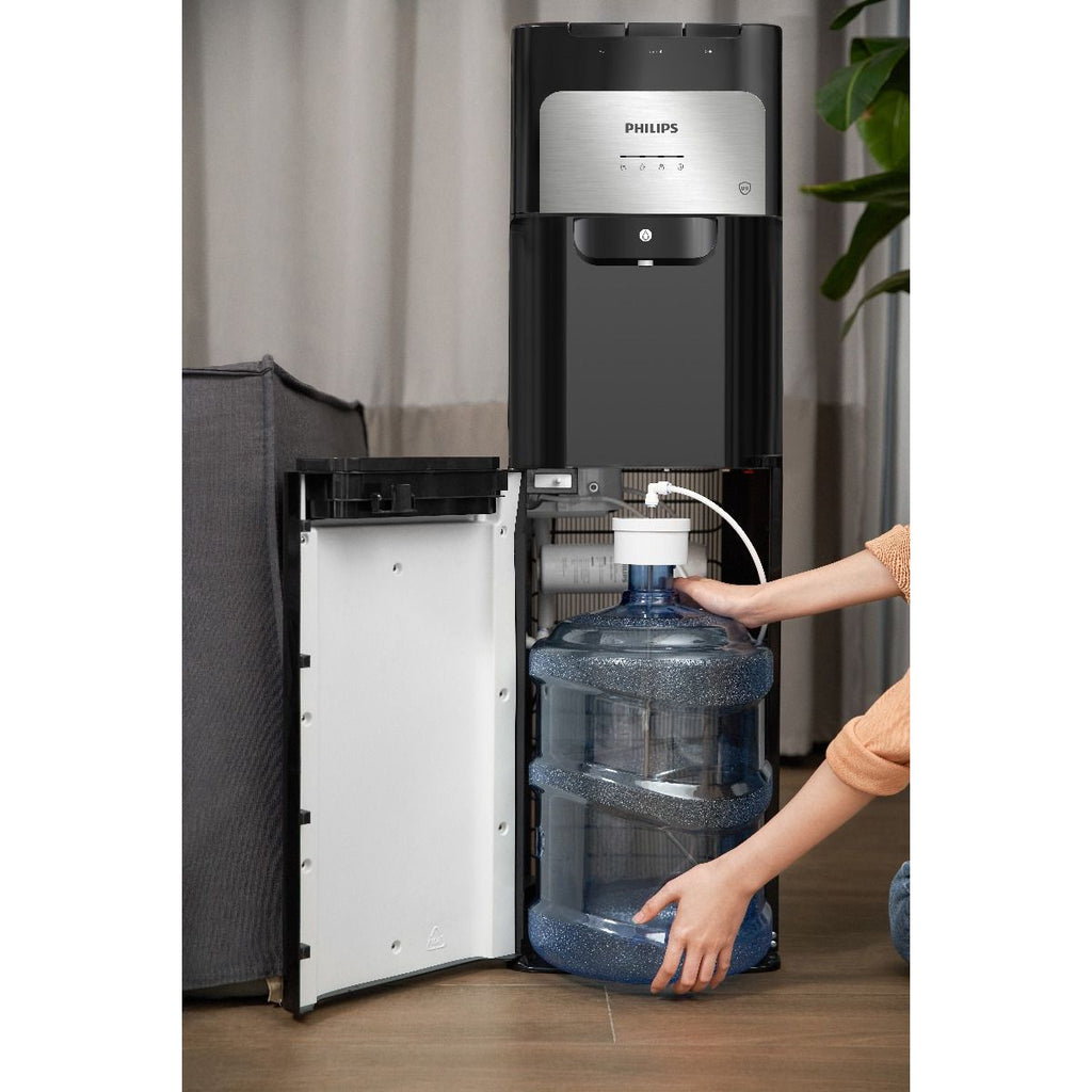 Philips Water Dispenser with Micro P-Clean Filtration and UV-LED (black)