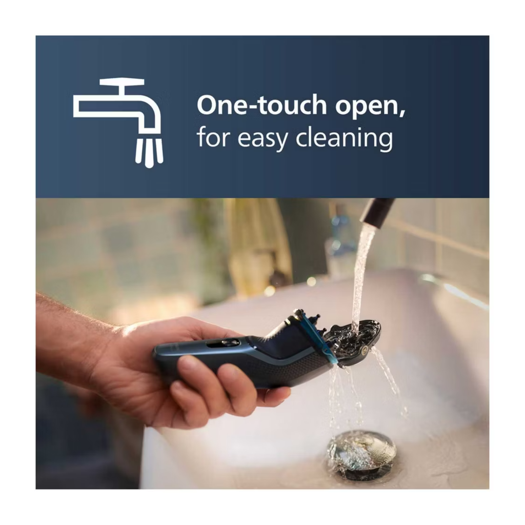 Philips Wet & Dry Electric Shaver Series 3000 with 5D Flex & Pivot heads and Pop-up trimmer – S3144/00