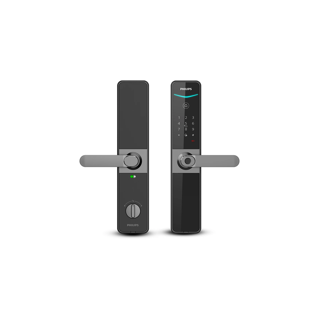 Philips Easykey DDL610-5HBS Fingerprint Lock - Smart Lock- Grey Mohammed Fakhroo& Bros.