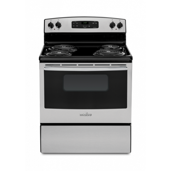 MABE  Electric Ranges 76cm, Coil Burners EML27WWF