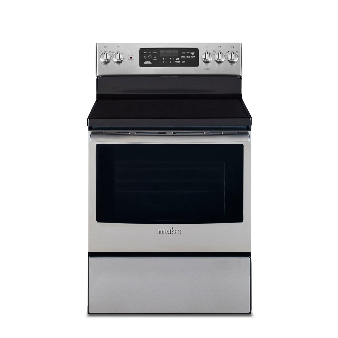Mabe Electric Ranges 76cm, 5 Radiant burners EML835NXF