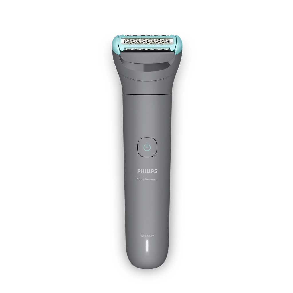 Philips 3000 Series Body Groomer,Triple Protect shave system,Click-on combs 2,3,5 for trimming hair,travel pouch-BG3485/15