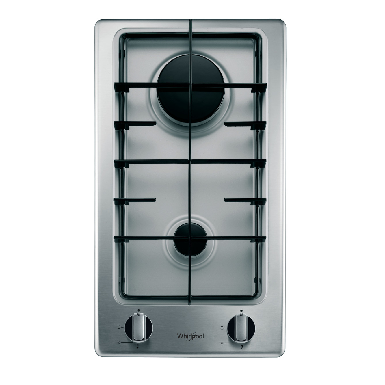 Whirlpool gas hob: 2 gas burners - GMD 20S (IX)