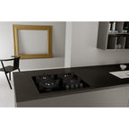 Whirlpool gas hob: 4 gas burners - GOR 615/NB