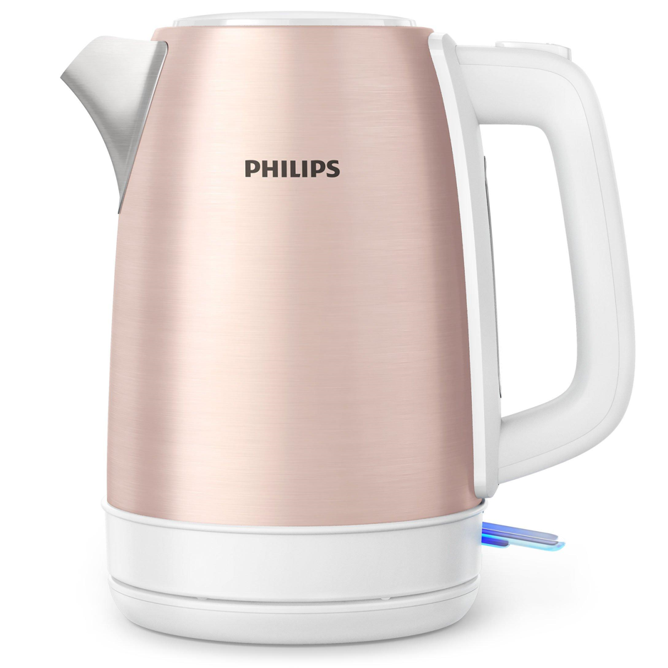 Philips Daily Collection Kettle HD9350/96 ( Rose Gold and White)