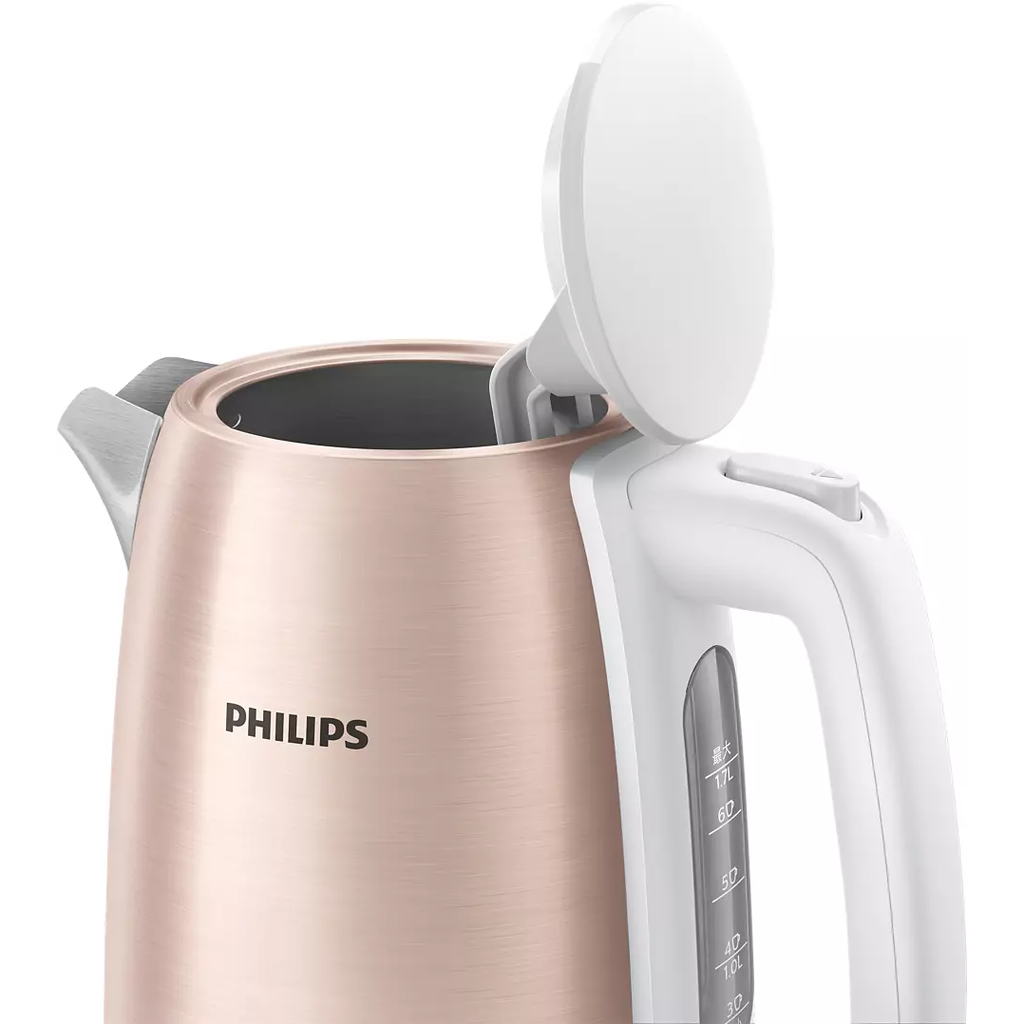 Philips Daily Collection Kettle HD9350/96 ( Rose Gold and White)