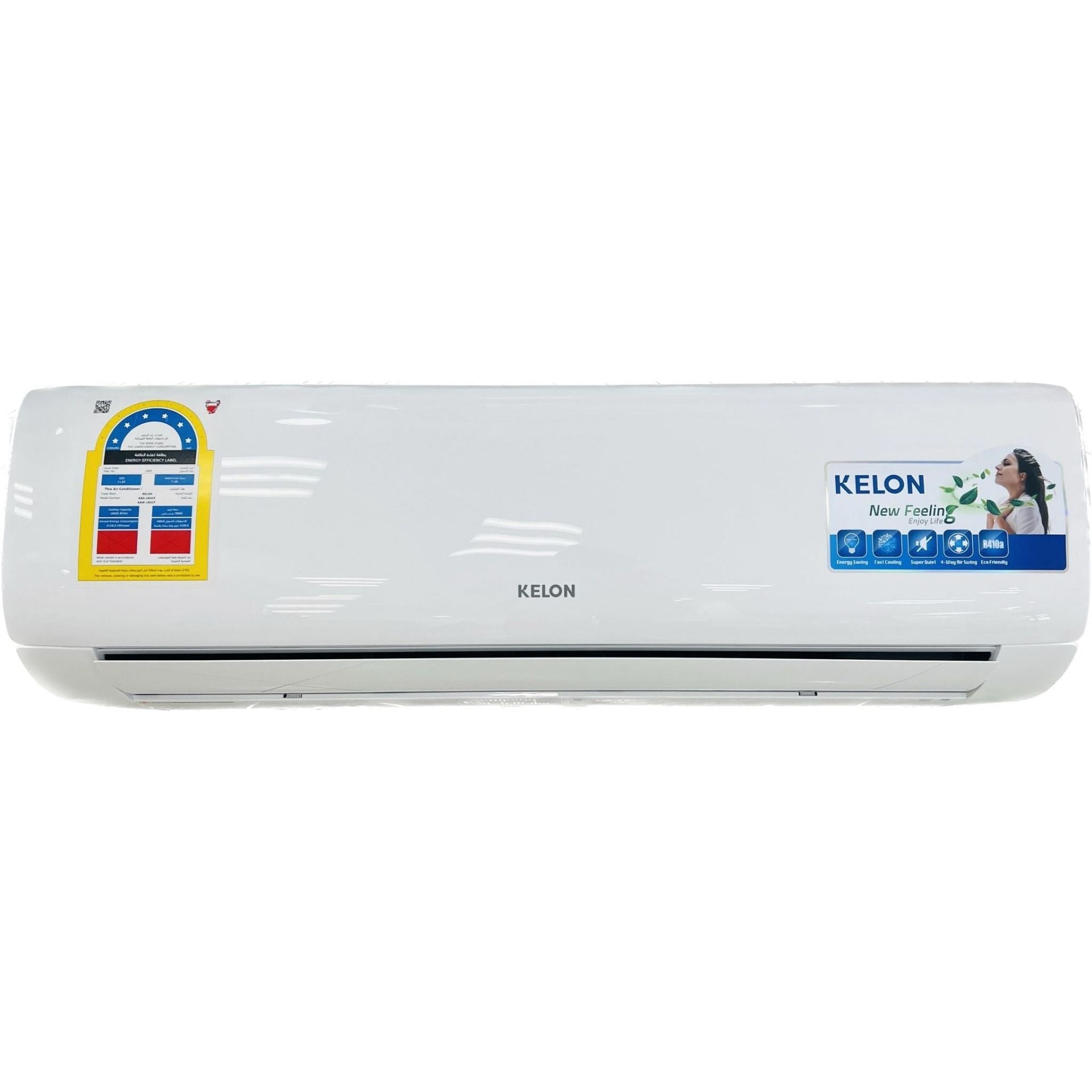 Kelon 6 STAR Split A/C With Wifi and 4M Pipe Kit - 2.5 Ton