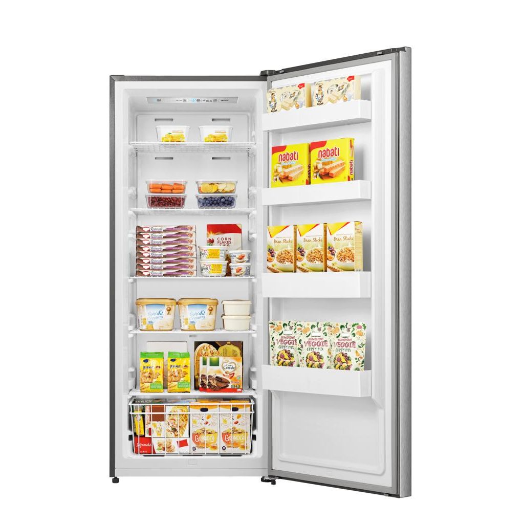 KELON UPRIGHT FREEZER 509LTR Stainless Steel - KRS-62WCS