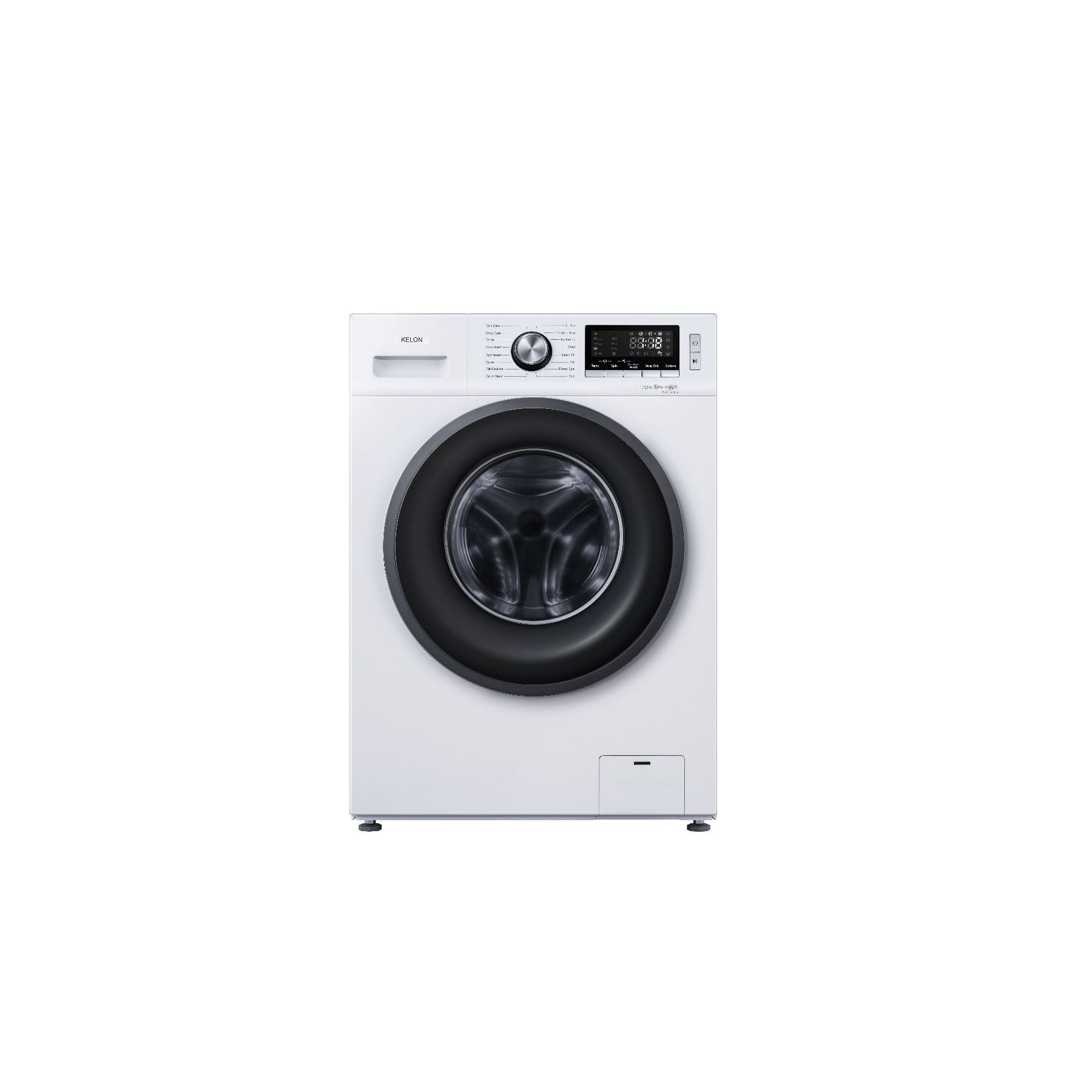 Kelon 7KG front load washer, 1200 RPM, Big display.White