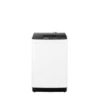 Kelon 8KG Top load washer, snow flakes drum, soft closing glass door, White.