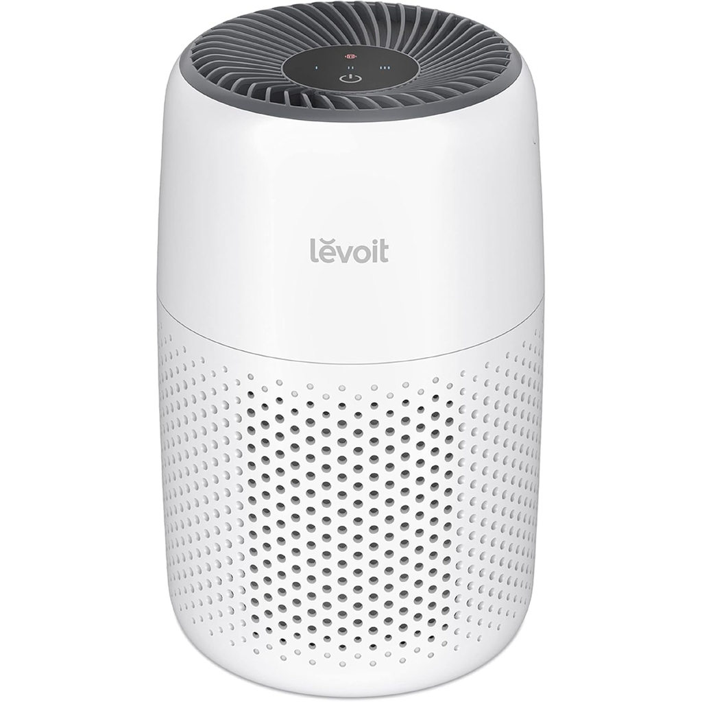 LEVOIT Air Purifier for Home Bedroom, Ultra Quiet HEPA Air Filter Cleaner with Fragrance Sponge & 3 Speed for Better Sleep, Allergies, Dust, Odour, Pet, Smoke, Office, Desktop, 100% Ozone Free