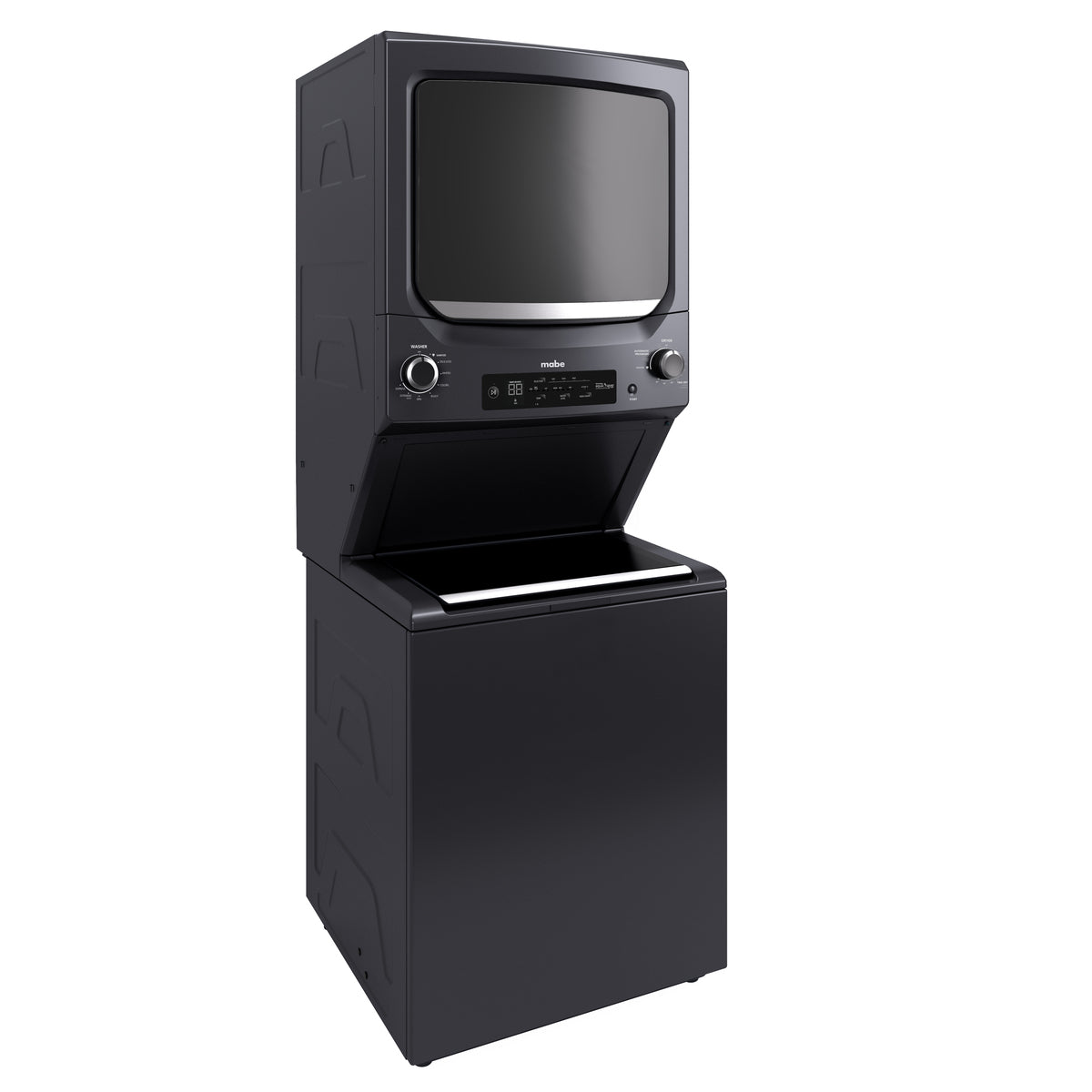 Mabe Laundry Center - 15 KG+ 15KG , Diamond Grey - MCL2040EPDGY0