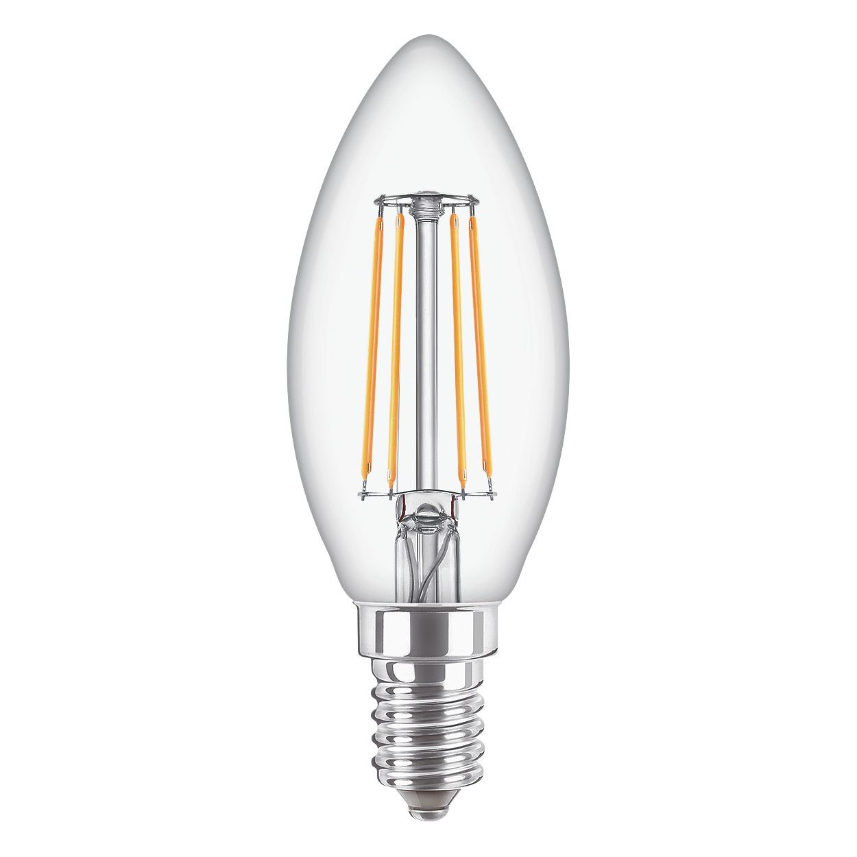 PHILIPS LED CLASSIC CANDLE  4-40W B35 E14 830 CL ND