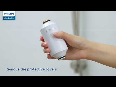 فلتر دش فيليبس AWP1775CH - يزيل الكلور بنسبة تصل إلى 99% - سهل التركيب - يناسب جميع خرطوم ووصلات الدش في المملكة المتحدة وأيرلندا - كروم