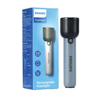 PHILIPS ABS 17.1cms LED Rechargeable Flashlight / Torch – 400Lumens, 150m Range, 2000mAh SFL1181/56
