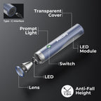 PHILIPS ABS Multi-Functional Rechargeable Flashlight & Portable Light – 400/350Lumens, 400m/150m Beam Range SFL1188/56