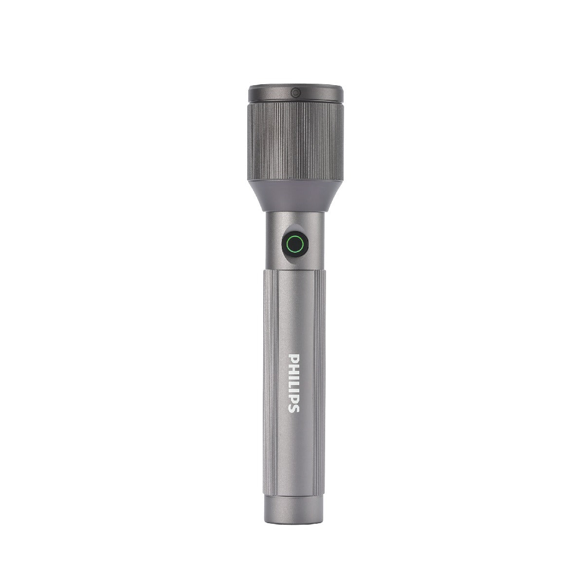 Philips Aircraft Aluminium Alloy 22.5cms LED Rechargeable Flashlight / Torch – 650Lumens, 450m Range, 3000mAh SFL2243/56
