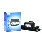 Philips Multi-Functional LED Rechargeable Headlight – 220Lumens, 100m Range, 1000mAh SFL3153RH