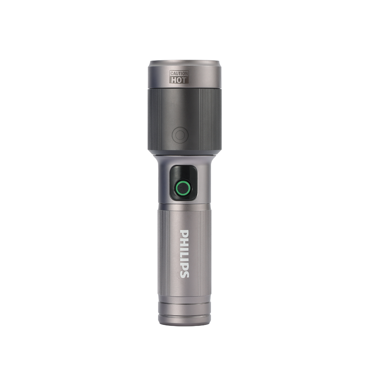 PHILIPS Aircraft Aluminium Alloy 33.2cms Zoom LED Rechargeable Flashlight / Torch – 2500Lumens, 860m Range, 9000mAh SFL5102/56