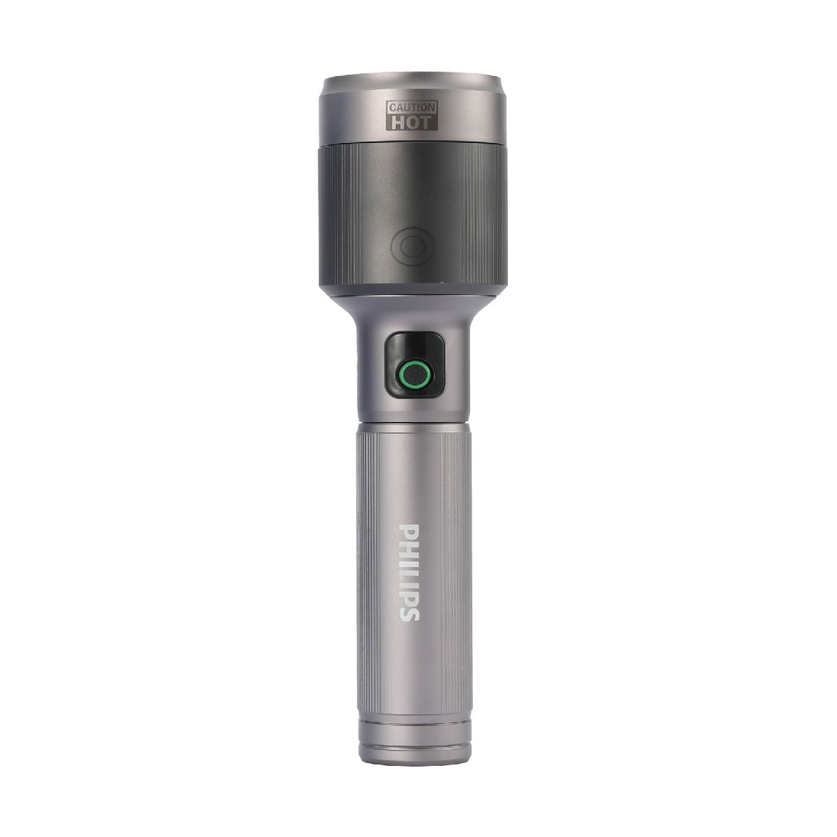 PHILIPS Aircraft Aluminium Alloy 33.2cms Zoom LED Rechargeable Flashlight / Torch – 2500Lumens, 860m Range, 9000mAh SFL5102/56