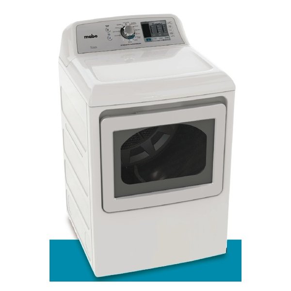 Mabe 22kg Vented Dryer, Front Square Glass Door, White SME17R8XSBCT