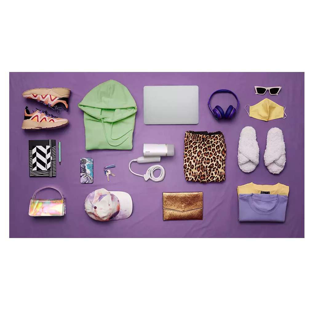 Philips Handheld Garment Steamer 3000 Series, STH3020/16 compact & foldable, 1000 W