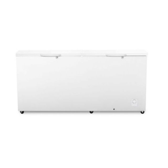 Kelon 660 LTR Chest Freezer, 2 doors, fast freeze, power indicator,White,