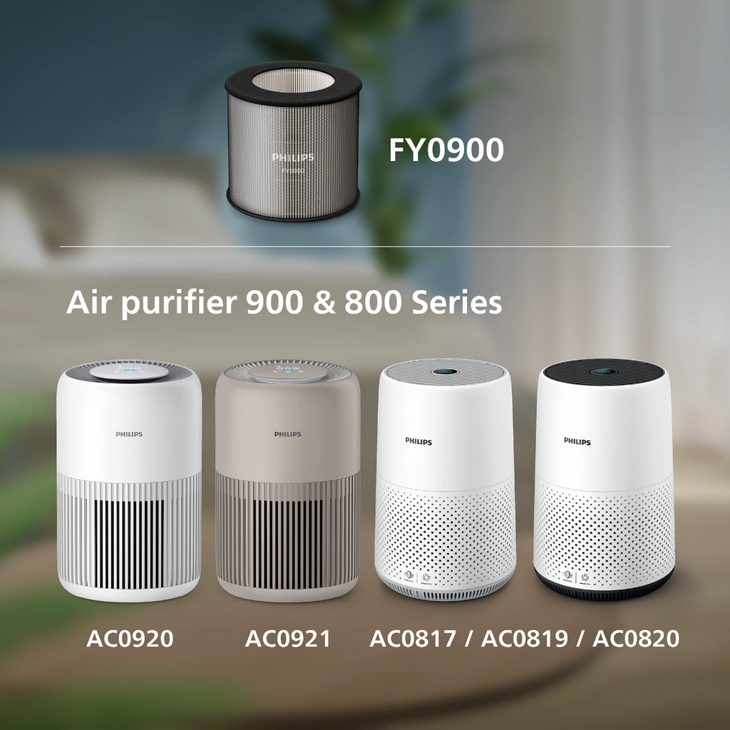 Philips Air purifier 900 & 800 Series HEPA NanoProtect filter FY0900/30
