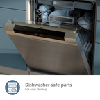 Philips 5000 Series Dual Basket Airfryer with Steam NA555/09