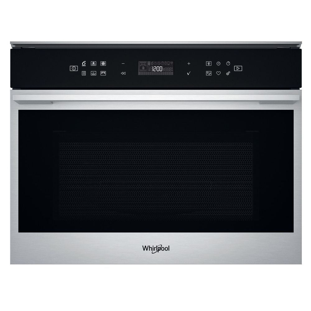 Whirlpool W Collection W7 MW461 UK Built-in Microwave Oven - Stainless Steel