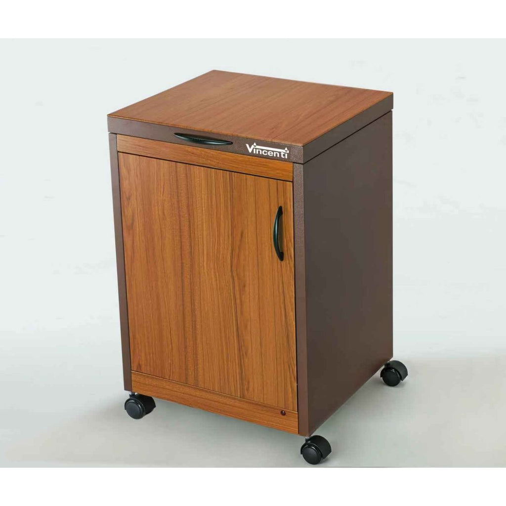 Vincenti 2 dish food warmer trolley -Keeps food Warm for hours- Family- Wood Finish -VFWT2D/DB