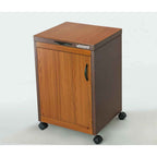 Vincenti 2 dish food warmer trolley -Keeps food Warm for hours- Family- Wood Finish -VFWT2D/DB