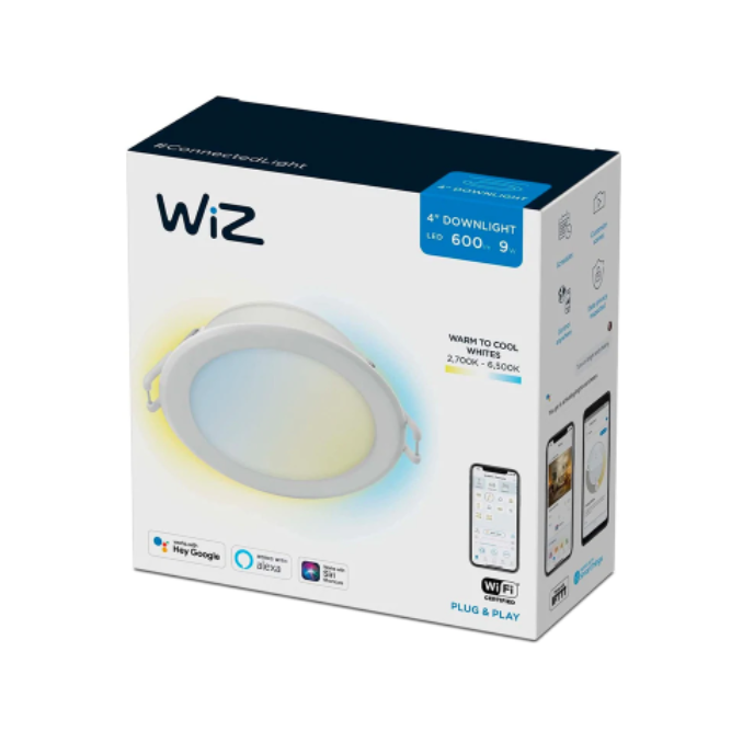 WIZ WI-FI TW/9W RD4" DOWNLIGHT D105/827-65