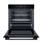 Whirlpool W7 built-in electric oven: black colour, 73 litres, self-cleaning - WOI5S8HM1SBA
