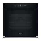 Whirlpool W7 built-in electric oven: black colour, 73 litres, self-cleaning - WOI5S8HM1SBA