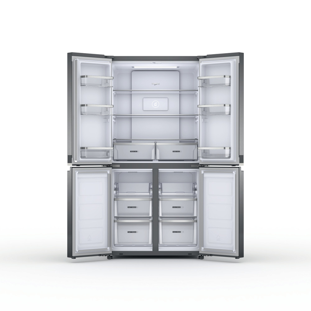 Whirlpool side-by-side american fridge: inox color - WQ9 B2L G EX
