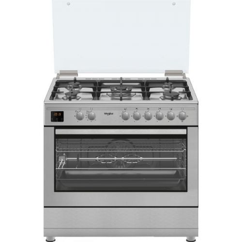 Whirlpool 90Cm Gas Cooker With Display And Fan