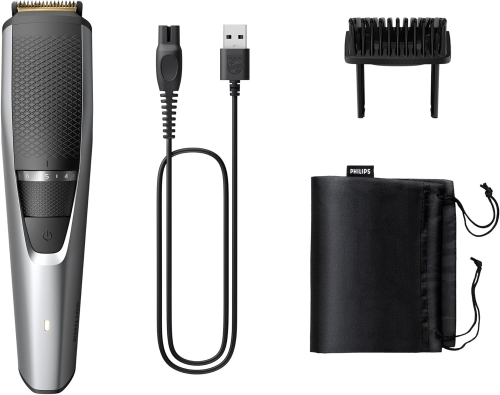 Philips Beard Trimmer 3000 Series with Hair Lift&Trim Comb, BT3232/15