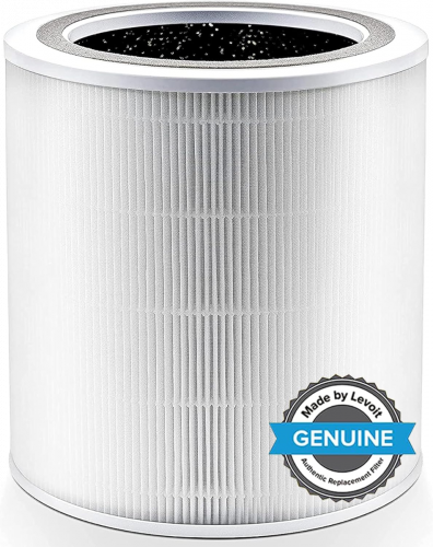LEVOIT Core 400S/Core400S-P Air Purifier 3-in-1 Replacement Filter, Core400S-RF, 1Pack, White
