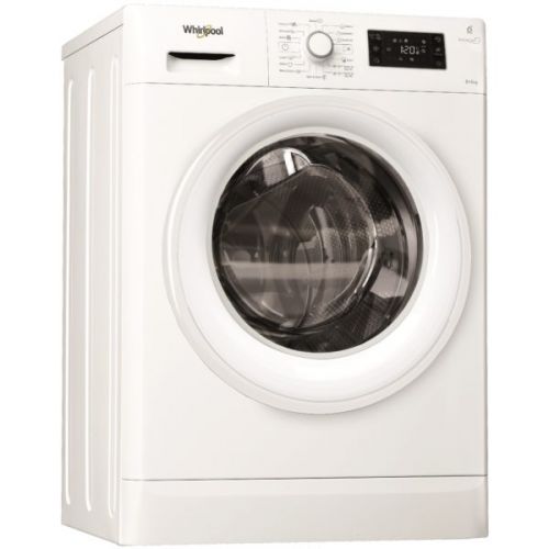 Whirlpool Freestanding Washer Dryer, 8/6 kg, White - FWDG86148WGCC