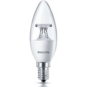 PHILIPS LED 5.5-40W E14 2700K 230V B35 Candle clear