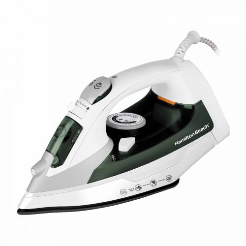 Hamilton Beach Steam Iron 2200W, Vertical steam, 23g/min steam flow, steam shot, water spray, Dry & 3 steam settings, non-stick soleplate, Anti-drip, Anti-calc, Self clean, 2 yrs warranty, ST2747-ME