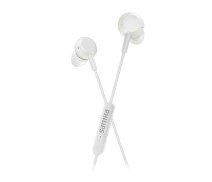 In-ear headphones with mic TAE5008WT/00
