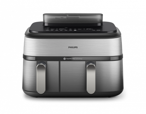 Philips 5000 Series Dual Basket Airfryer with Steam NA555/09