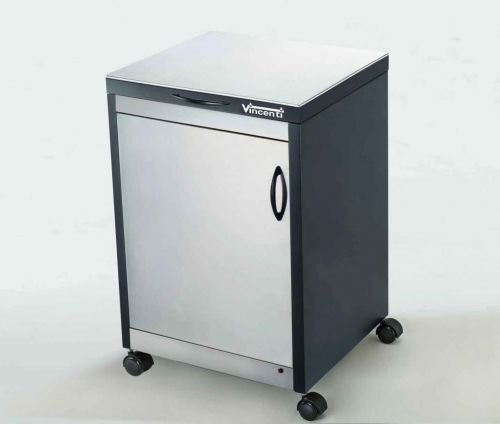 Vincenti 2 dish food warmer trolley -Keeps food Warm for hours- Family- Stainless Steel -VFWT2D/SS