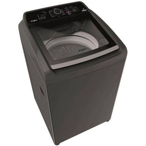Whirlpool top load washer 18kg, back panel, Silver