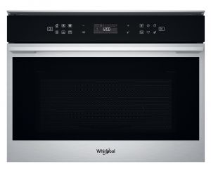 Whirlpool W Collection W7 MW461 UK Built-in Microwave Oven - Stainless Steel
